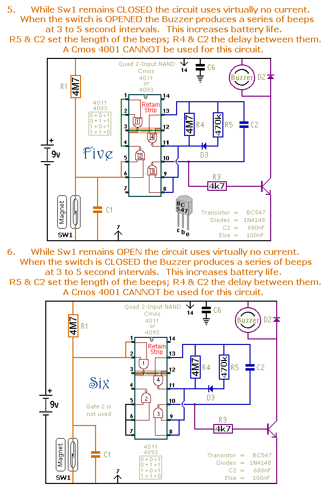 迷你報警系統(tǒng)電路設計 集成電路實現(xiàn)方案
