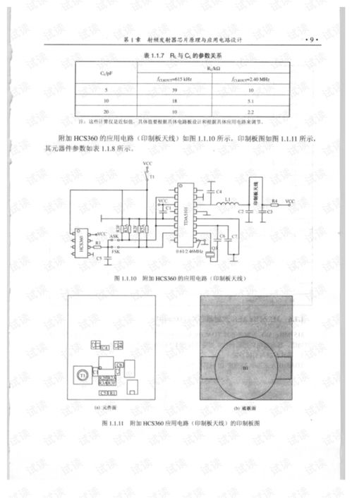 射頻集成電路芯片原理與應用電路設計